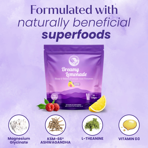 Dreamy Lemonade - Slaap & Balans Ondersteuning voor Vrouwen
